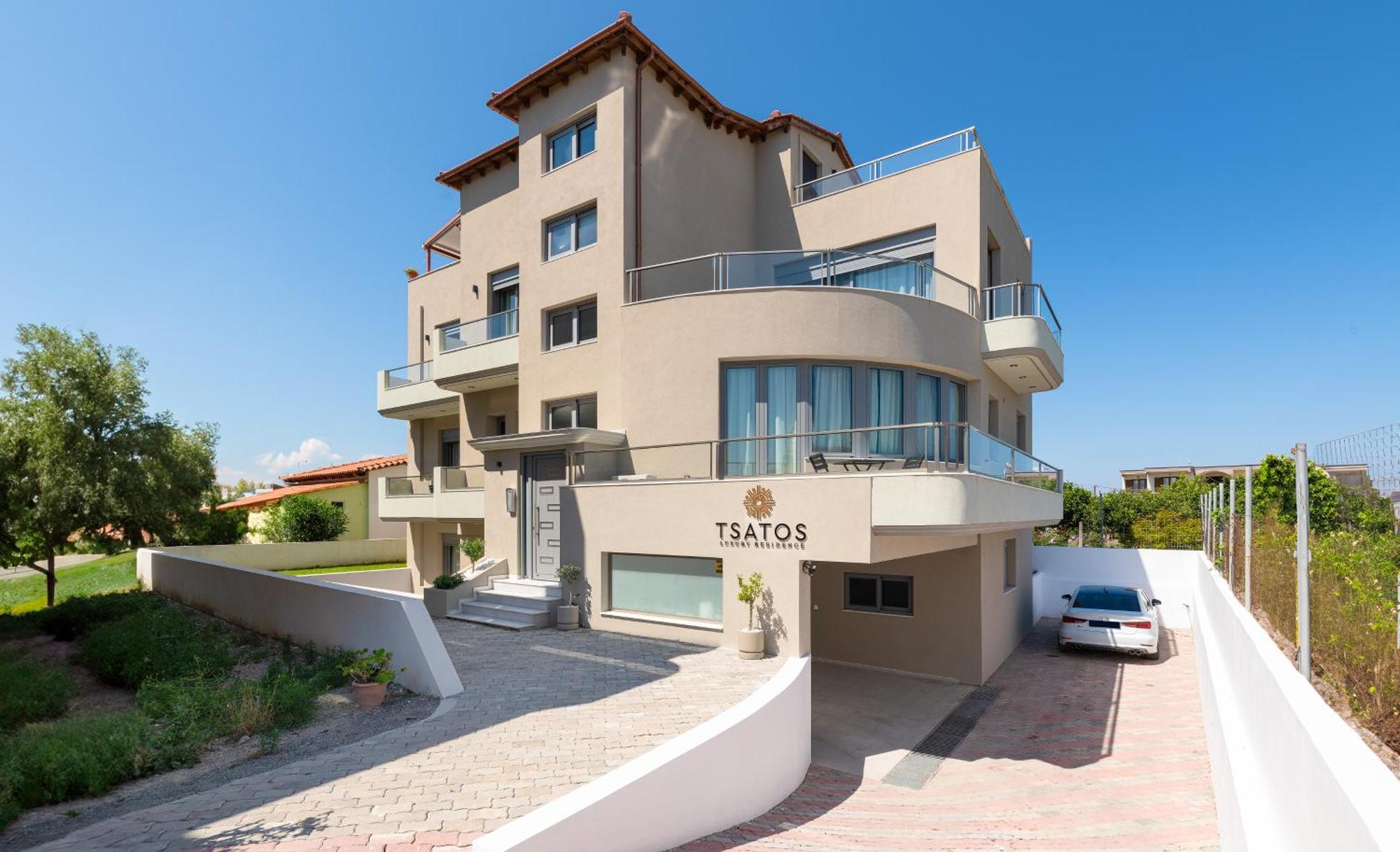 Tsatos Luxury Residence Kremastí Exterior foto